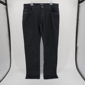 Apparel Collection Men's Dark Wash Straight Leg Jeans Size 38R